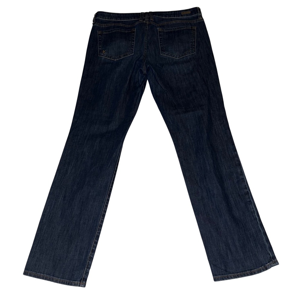KUT from the Kloth Catherine Boyfriend Jeans Distressed Dark Wash Size 12 - Picture 10 of 11